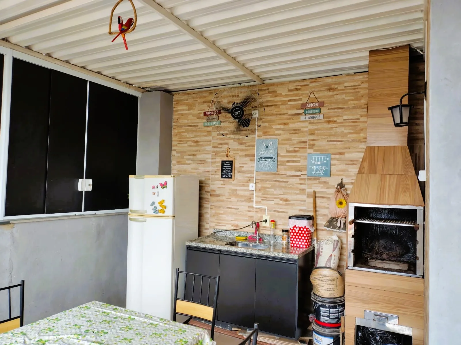 Sala de estar do(a) apartamento padrão popular em Rancho Grande, Itu - SP