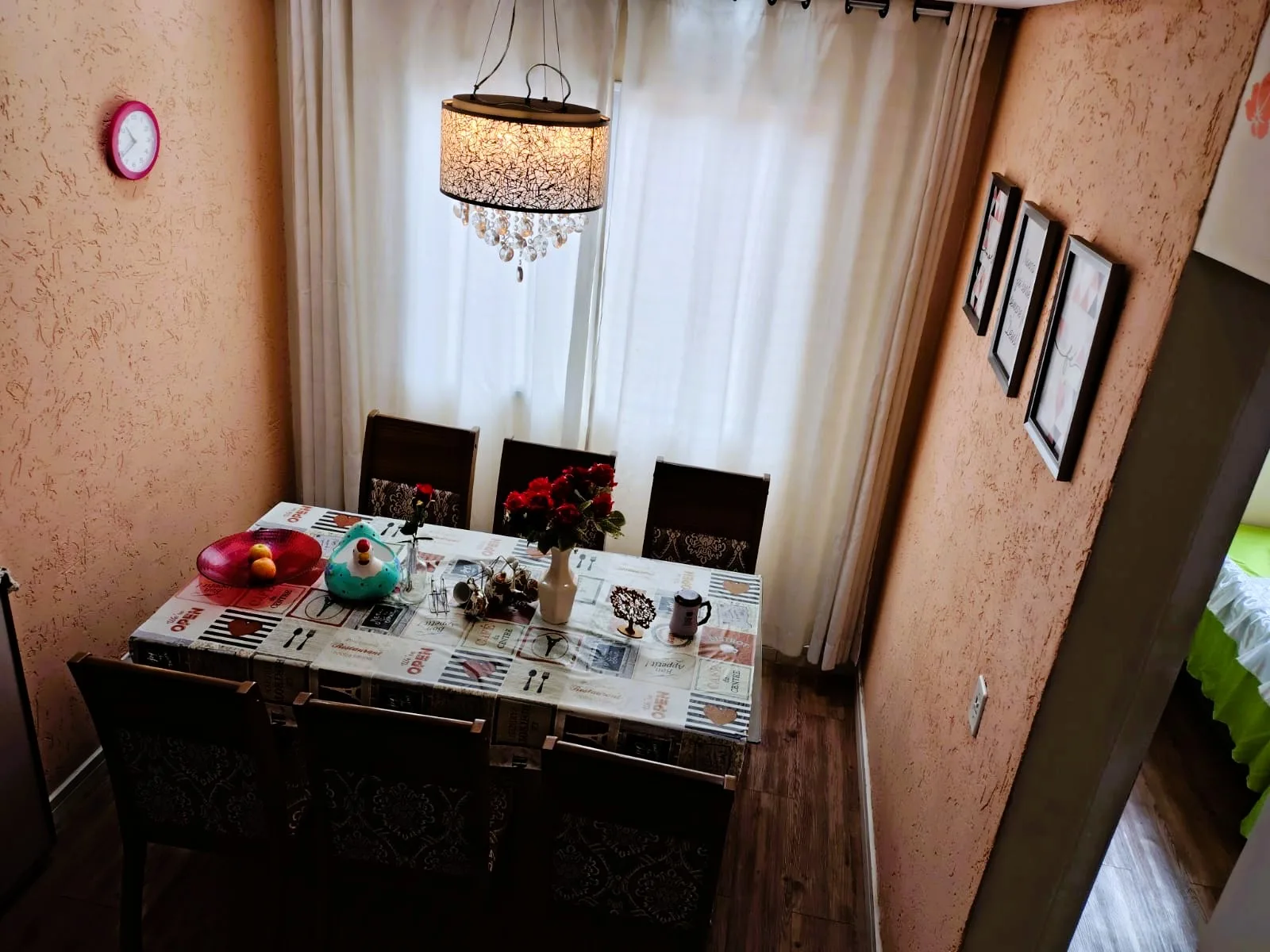 Sala de jantar do(a) apartamento padrão popular em Rancho Grande, Itu - SP
