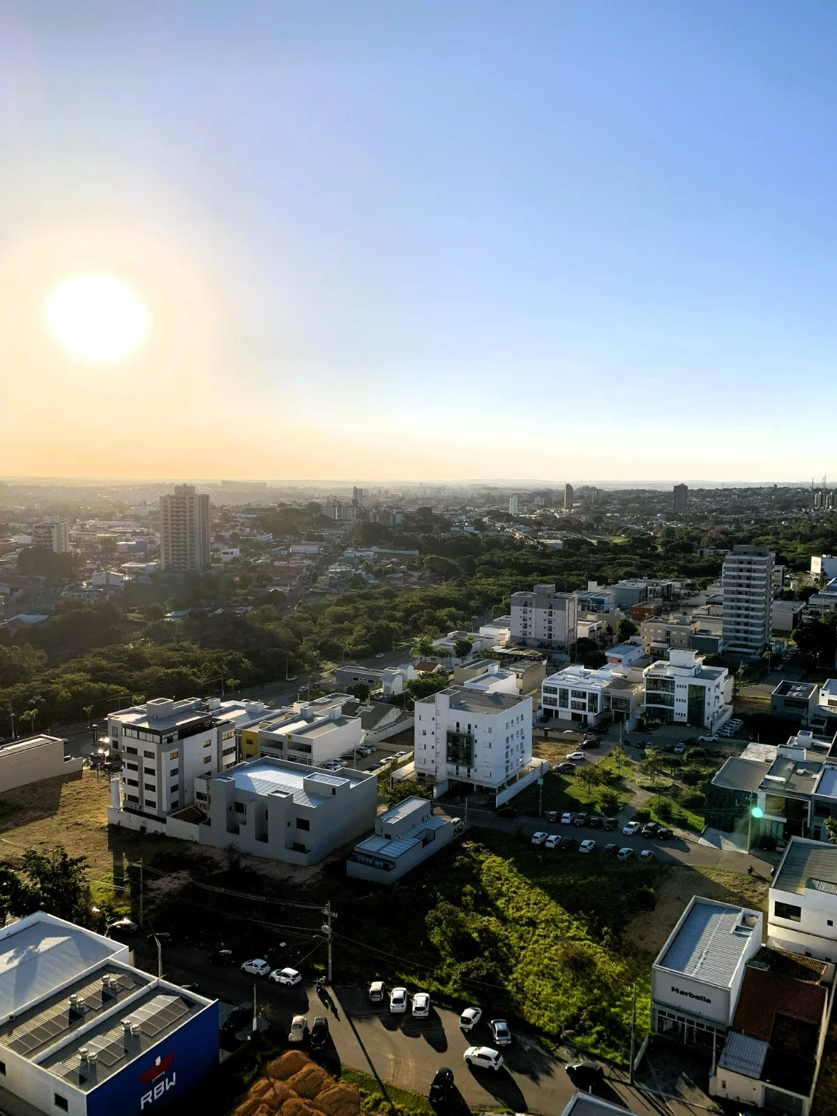 Vista aérea espacoso do(a) cobertura médio padrão em Itu Novo Centro, Itu - SP